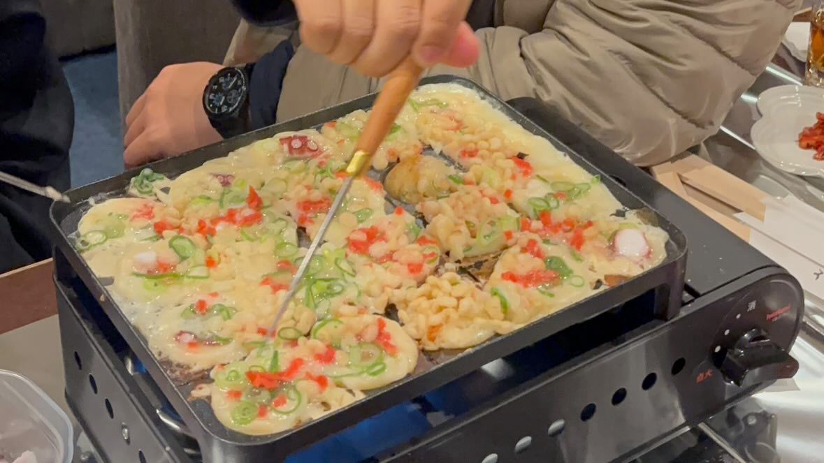 Takoyaki cooking class experience