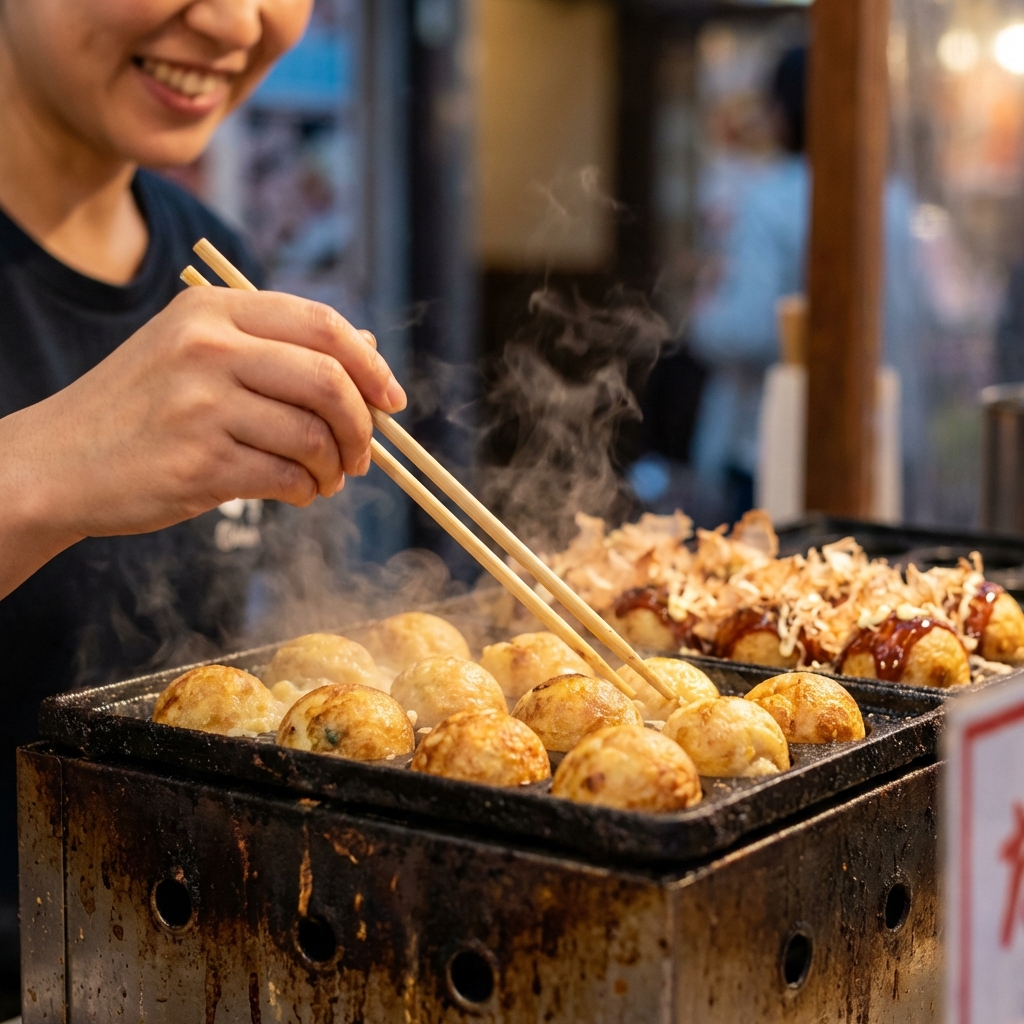 The Soul of Osaka Street Food
